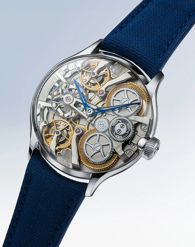 Bernhard Lederer – Inverto Titanium 39 mm, Luxusuhr mit Handaufzugskaliber