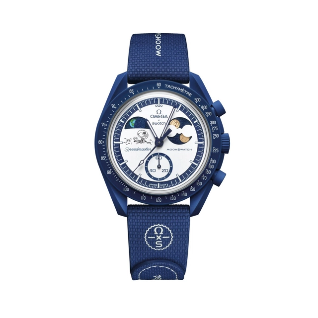 MoonSwatch Mission to Earthphase Moonshine Gold