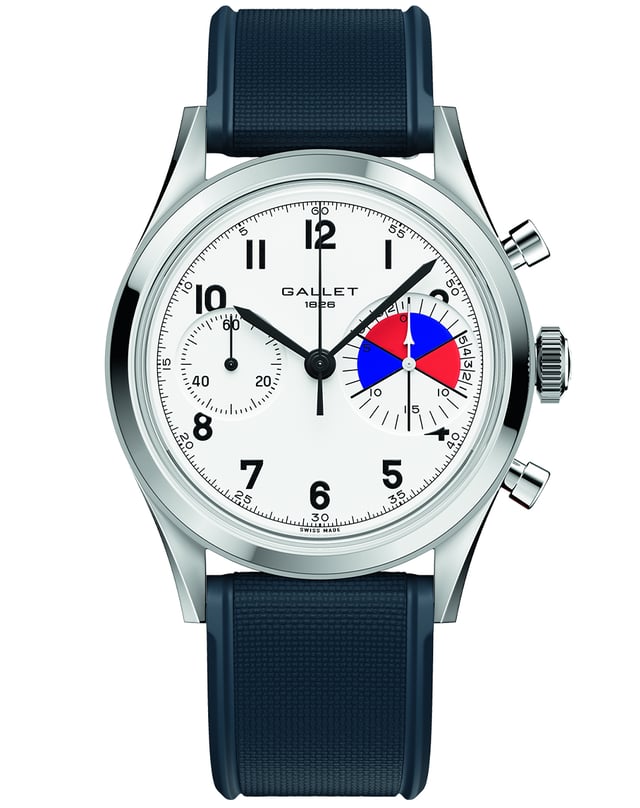 Gallet Tribute to Multichron Yachting Big Eye, Chronograph mit Automatikkaliber