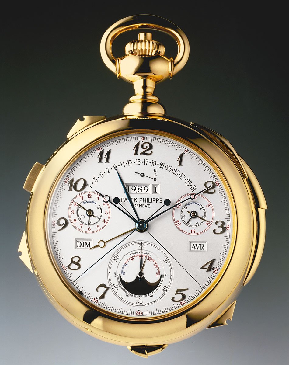 Patek Philippe: Jubiläumstaschenuhr Kaliber 89 von 1989