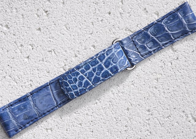 Luxusuhrenband aus Leder
