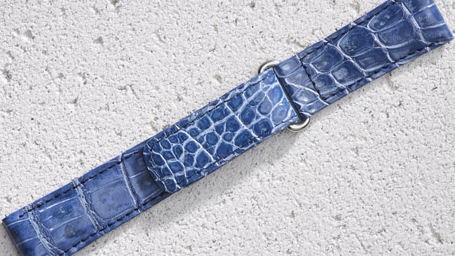 Luxusuhrenband aus Leder
