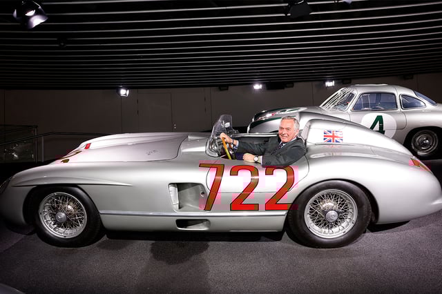 Karl-Friedrich Scheufele im Mercedes Benz Museum Stuttgart