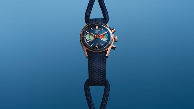 TAG Heuer Carrera Chronograph Skipper Gold CBS2241.FN8023