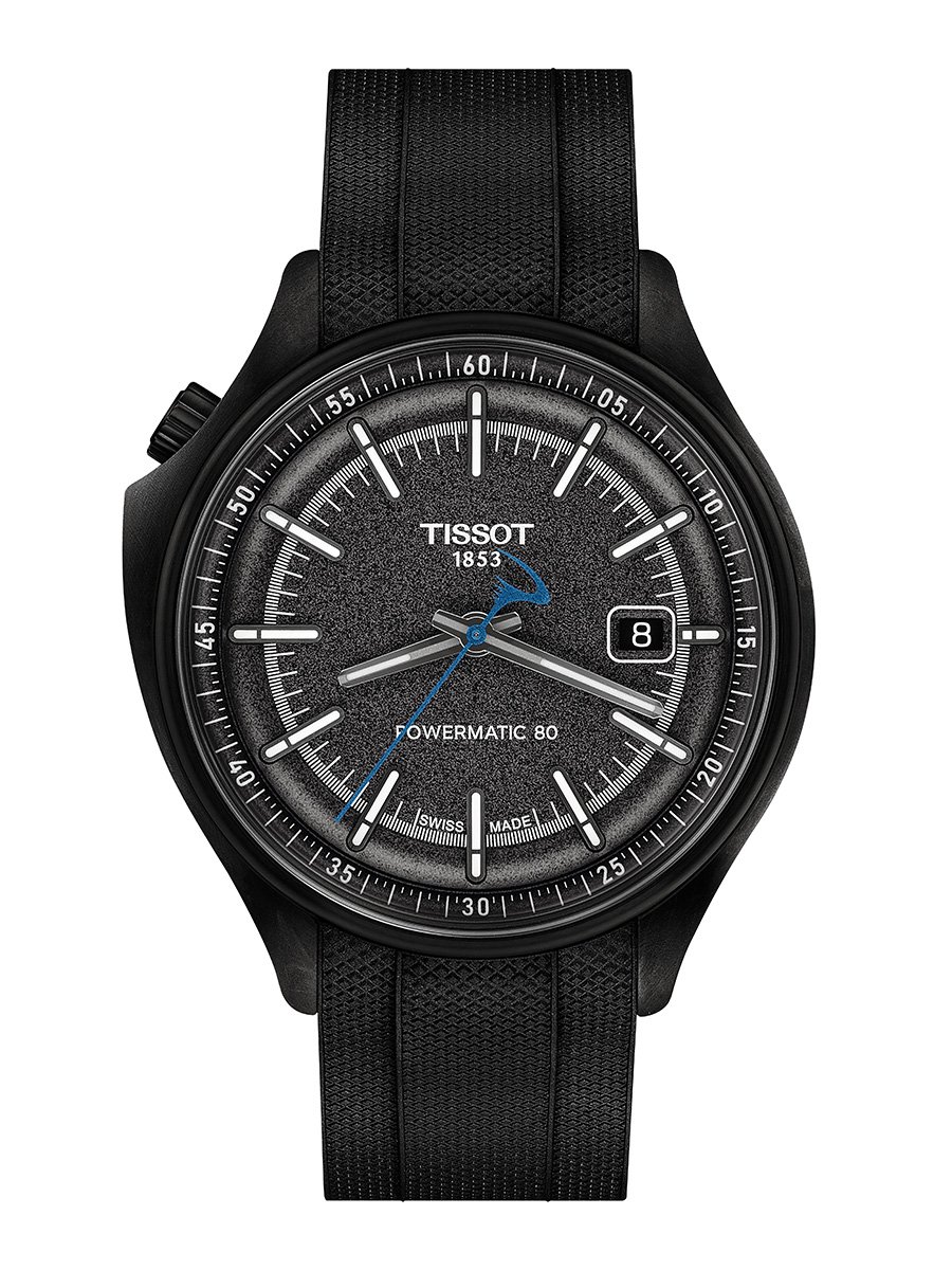 Tissot Pinarello, schwarze Uhr