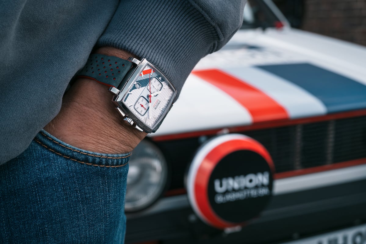 Die Averin Chrono Sachsen Classic von Union Glashütte am Handgelenk