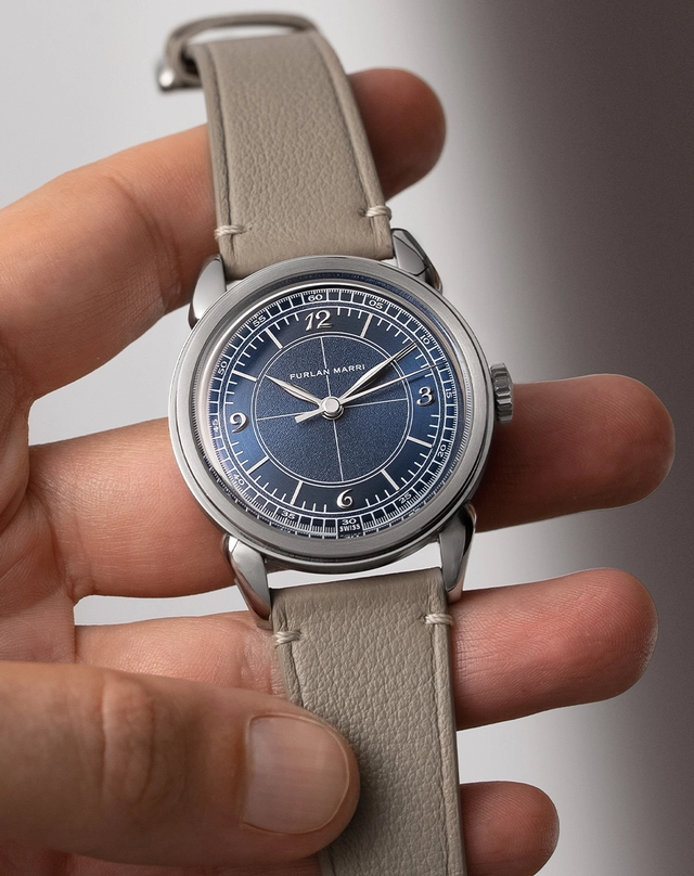 Furlan Marri – Cornes de Vache Blue Sector, Automatikuhr mit Retro-Charme und Automatikkaliber