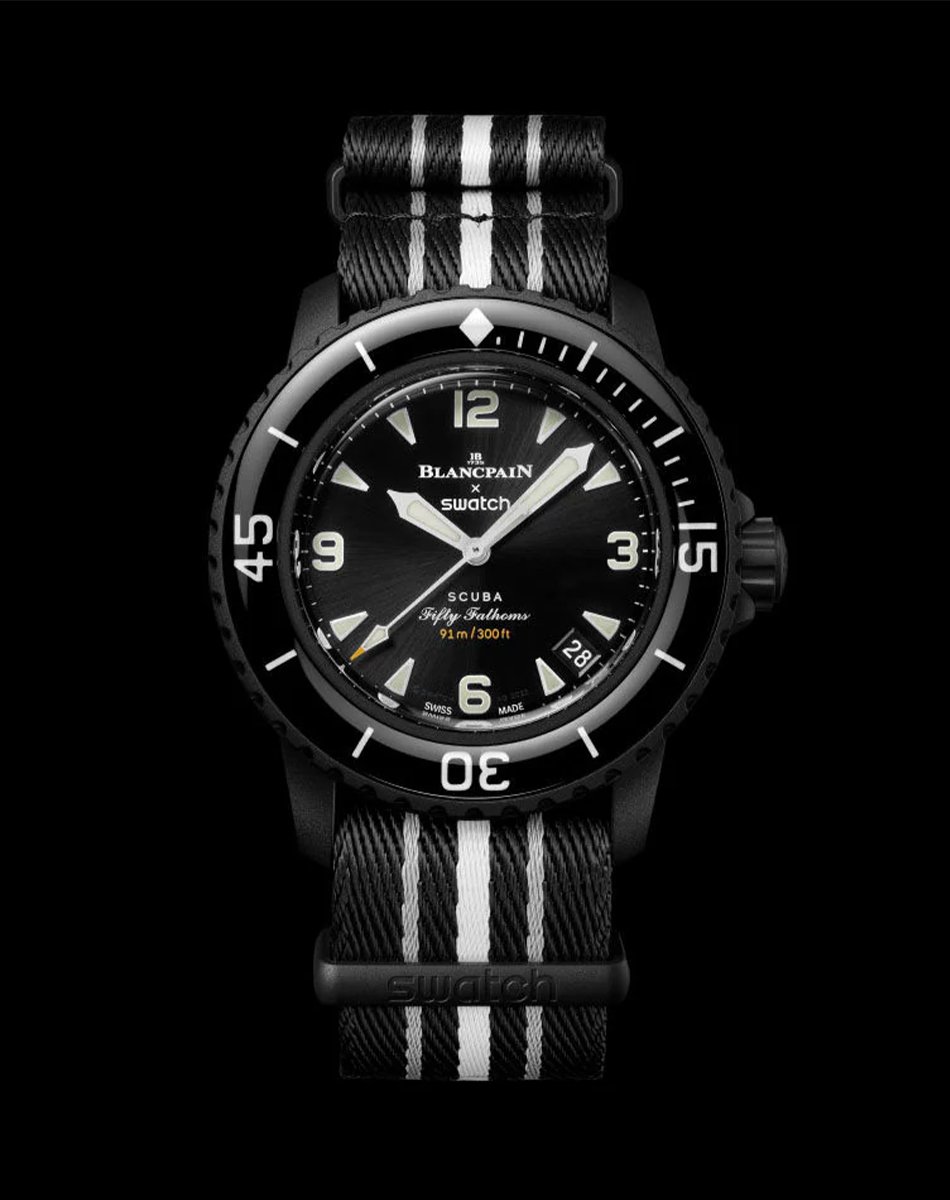 Blancpain X Swatch, automatische Taucheruhr
