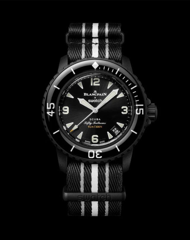 Blancpain X Swatch, automatische Taucheruhr
