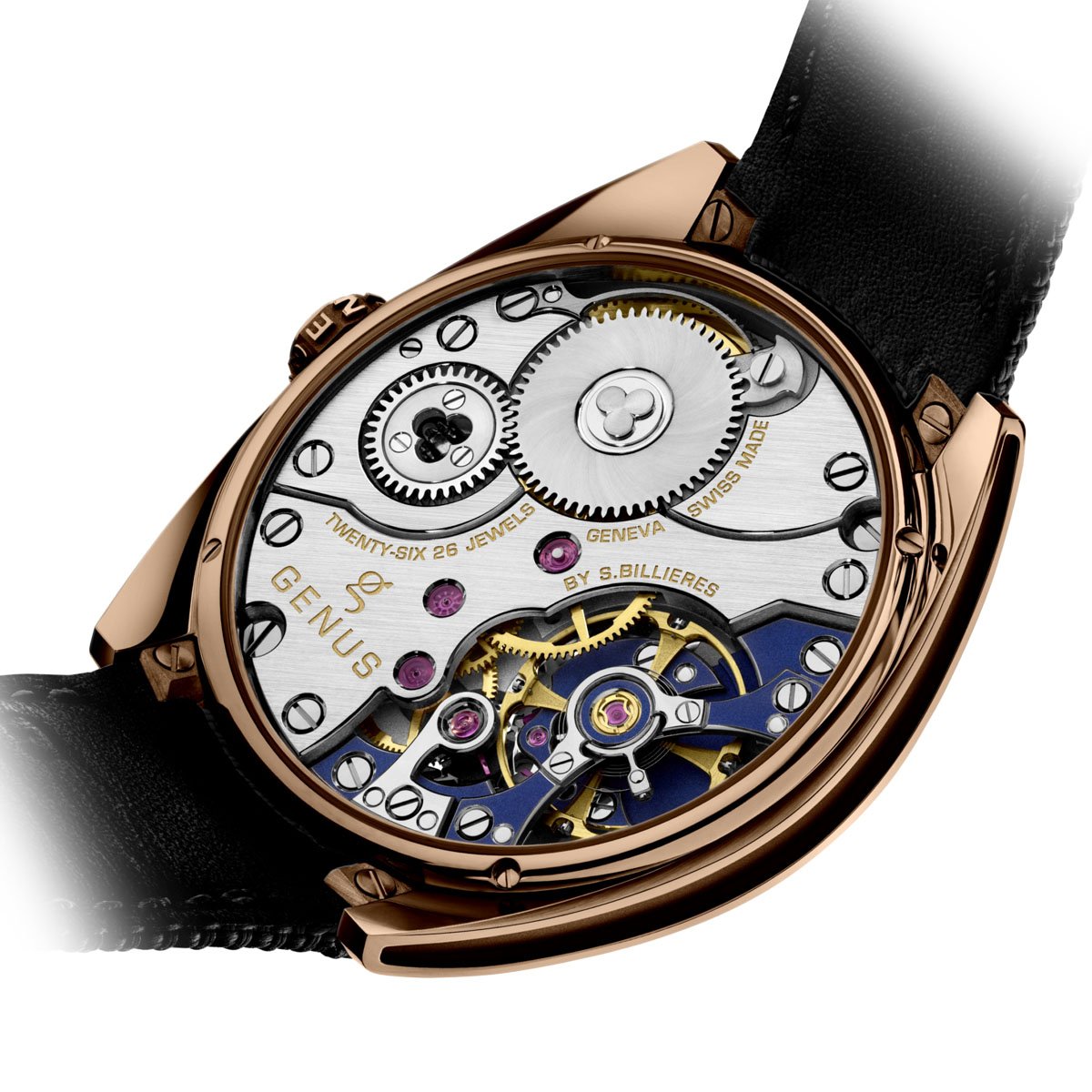 Genus: Handaufzugskaliber 260Rh-2 der GNS2 Eternal Gallop