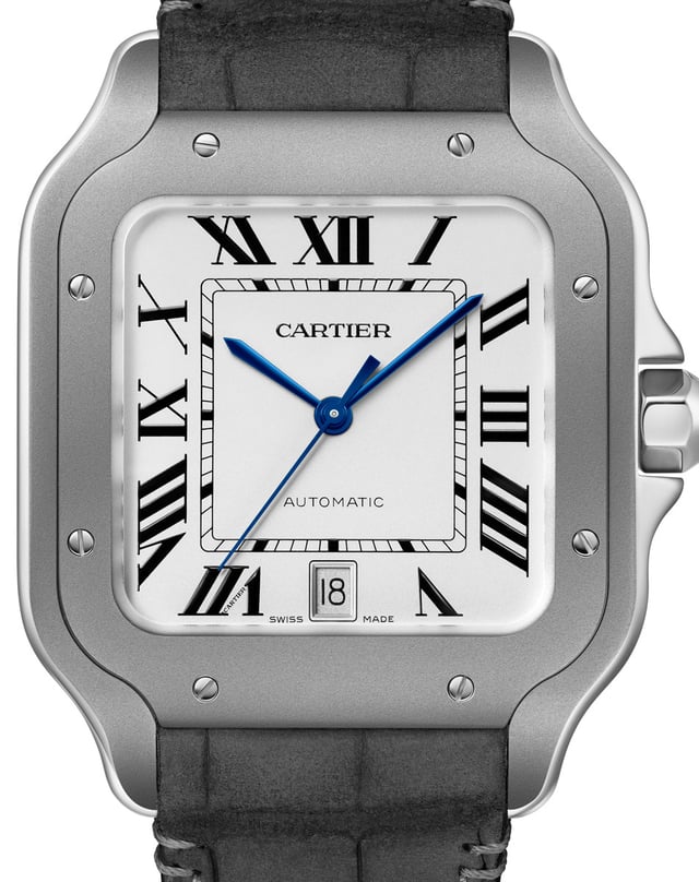 Cartier: Santos mit Schwertzeigern