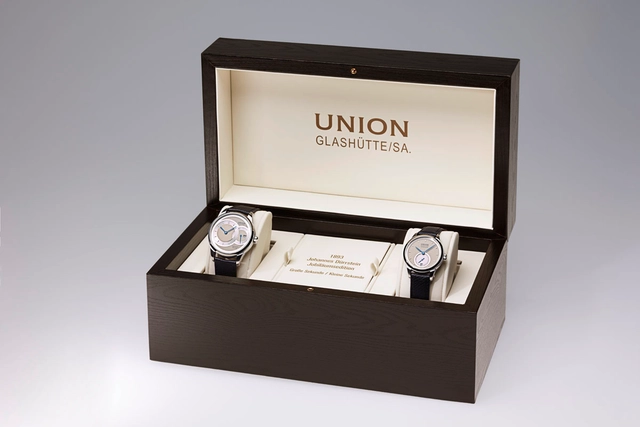 Union Glashütte: 1893 Johannes Dürrstein Jubiläumsbox