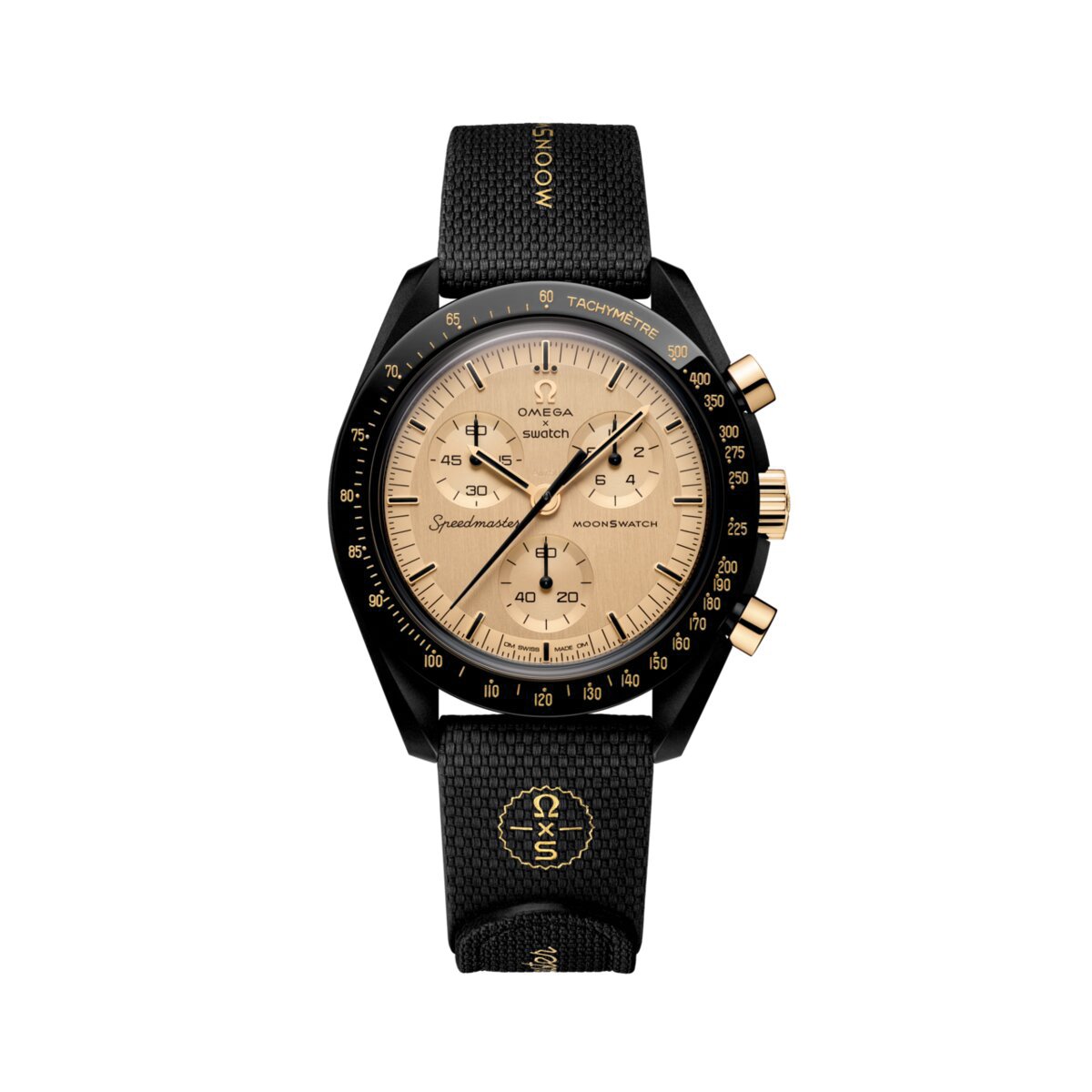  Die MoonSwatch Mission to the Moon 1969, Frontaufnahme Uhr