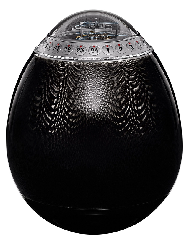 Horological Revelation Prize Winner: Anton Suhanov St. Petersburg – Easter Egg Tourbillon Clock