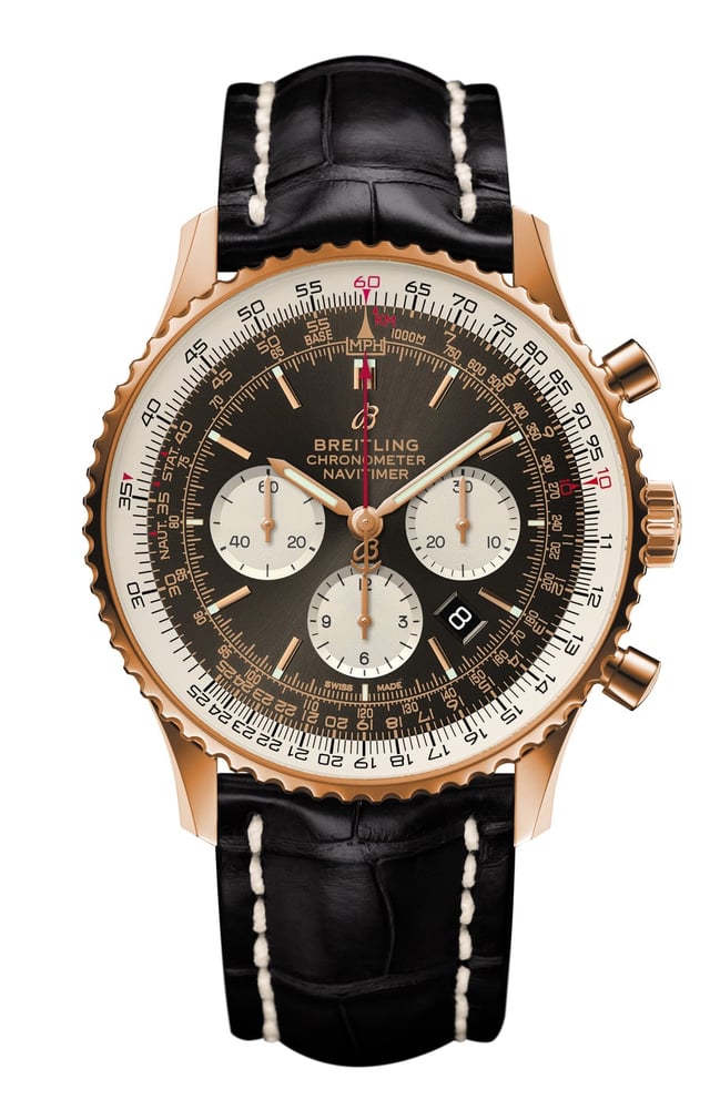 Breitling: Navitimer 1 B01 Chronograph 46 in Roségold