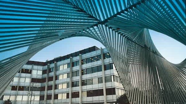 Der Hauptsitz der Swatch Group in der Seevorstadt