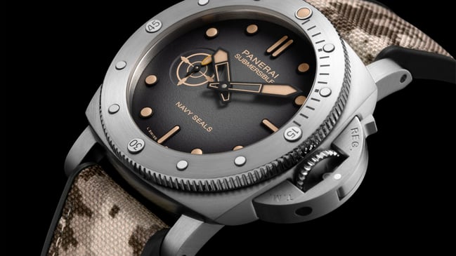 Panerai: Submersible QuarantaQuattro Navy Seals PAM01518