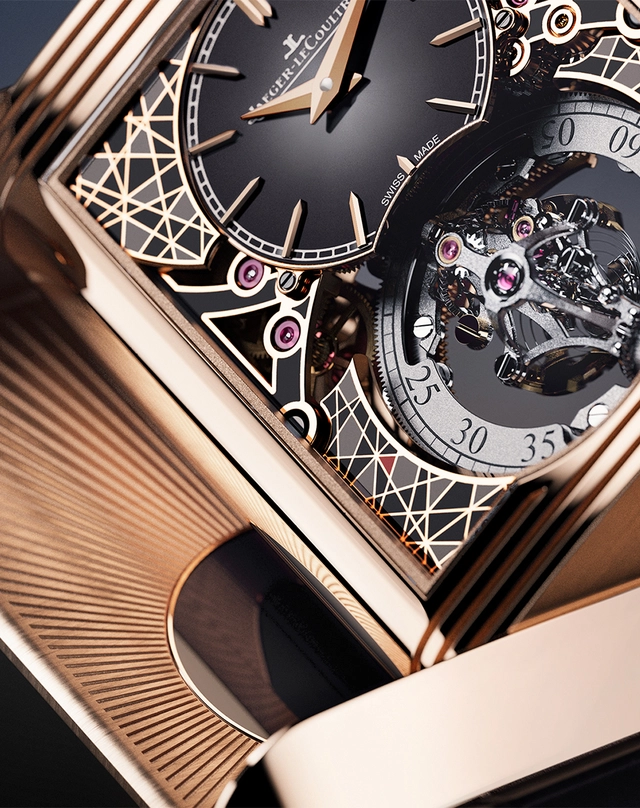 Jaeger-LeCoultre – Reverso Hybris Artistica Calibre 179, Luxusuhr mit Handaufzugskaliber und Tourbillon