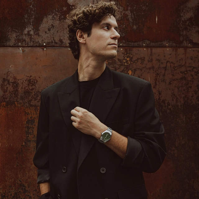 Casio Edifice EFK-100 mit grünem Zifferblatt