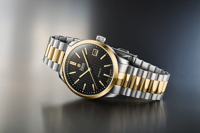 Tutima Glashuette Sky, Referenz 6705-26, Bicolor-Watch