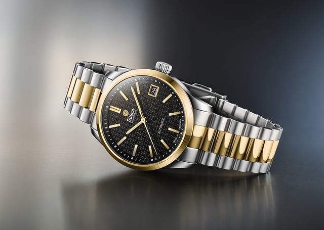 Tutima Glashuette Sky, Referenz 6705-26, Bicolor-Watch