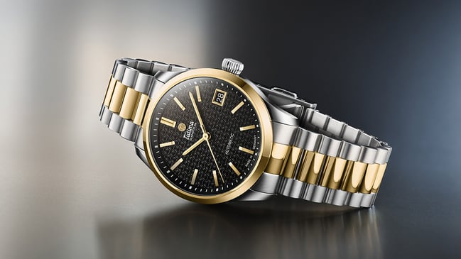 Tutima Glashuette Sky, Referenz 6705-26, Bicolor-Watch