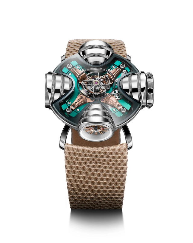 MB&F: HM11 Art Deco in Grün