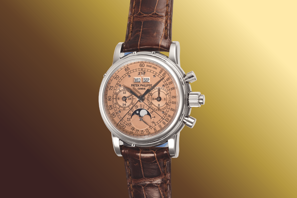 Front der PATEK PHILIPPE von “Eric Clapton” Ref. 5004G-020