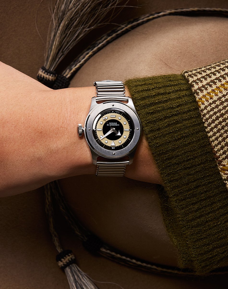 Serica – Ref. 7505, Fieldwatch aus Edelstahl mit Automatikwerk