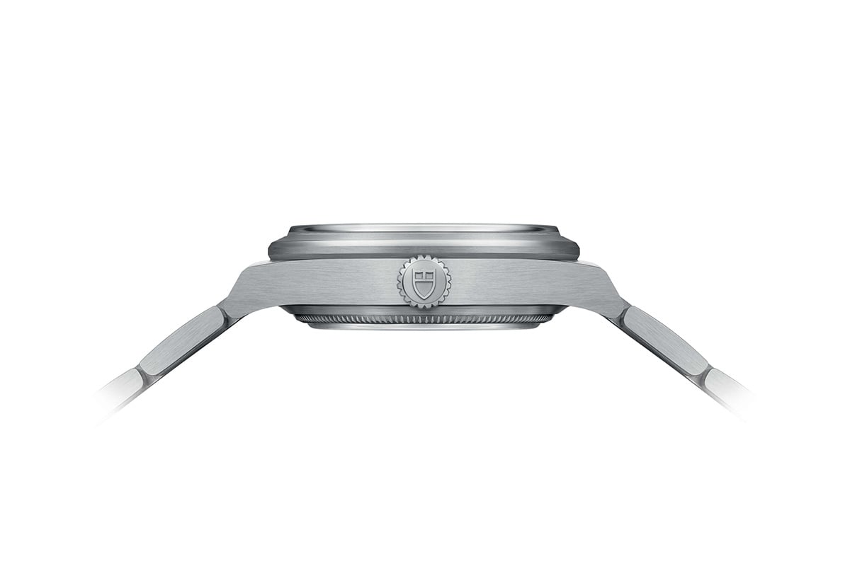 Tudor Northflag 9140G1A0U: Profilansicht der Edelstahluhr