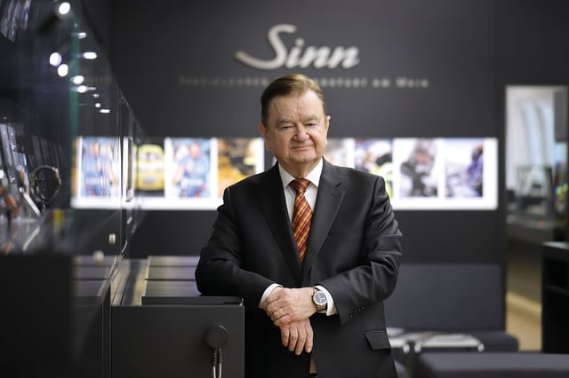 Sinn-Chef Lothar Schmidt