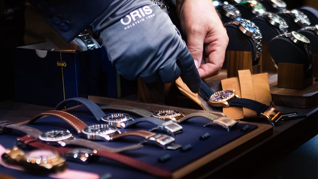 Oris präsentierte seine Neuheiten hands-on auf der WatchTime Düsseldorf