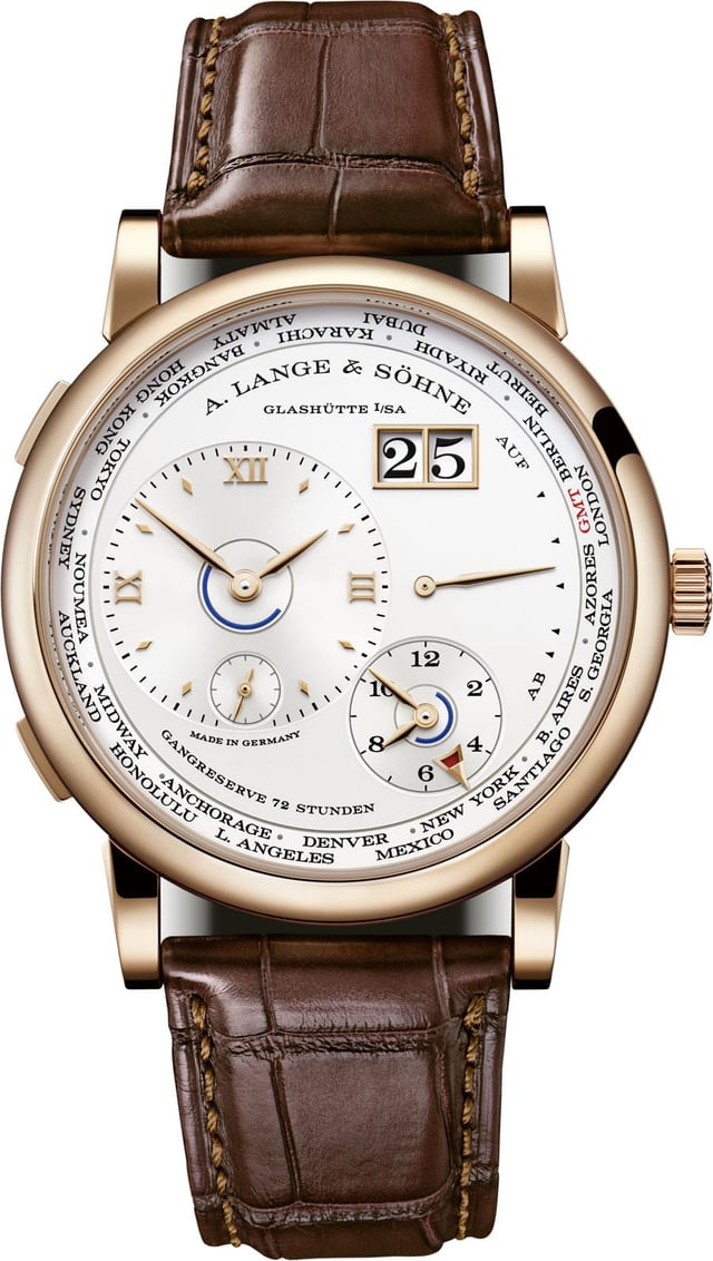 A. Lange & Söhne: Lange 1 Zeitzone in Rotgold