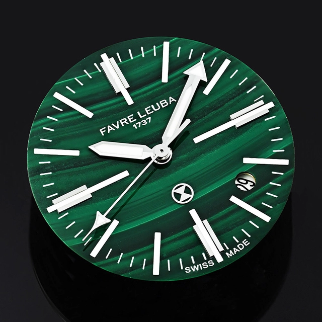 Favre Leuba Deep Raider Renaissance, Malachit-Zifferblatt 
