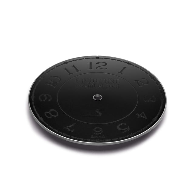 Stealth-Look: Das Emaillezifferblatt des Chronomètre Furtif 