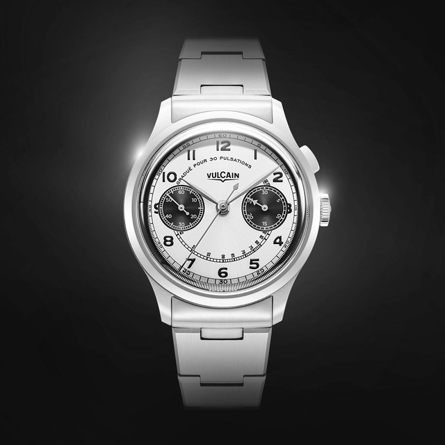 Vulcain: Monopusher Panda Stahlband