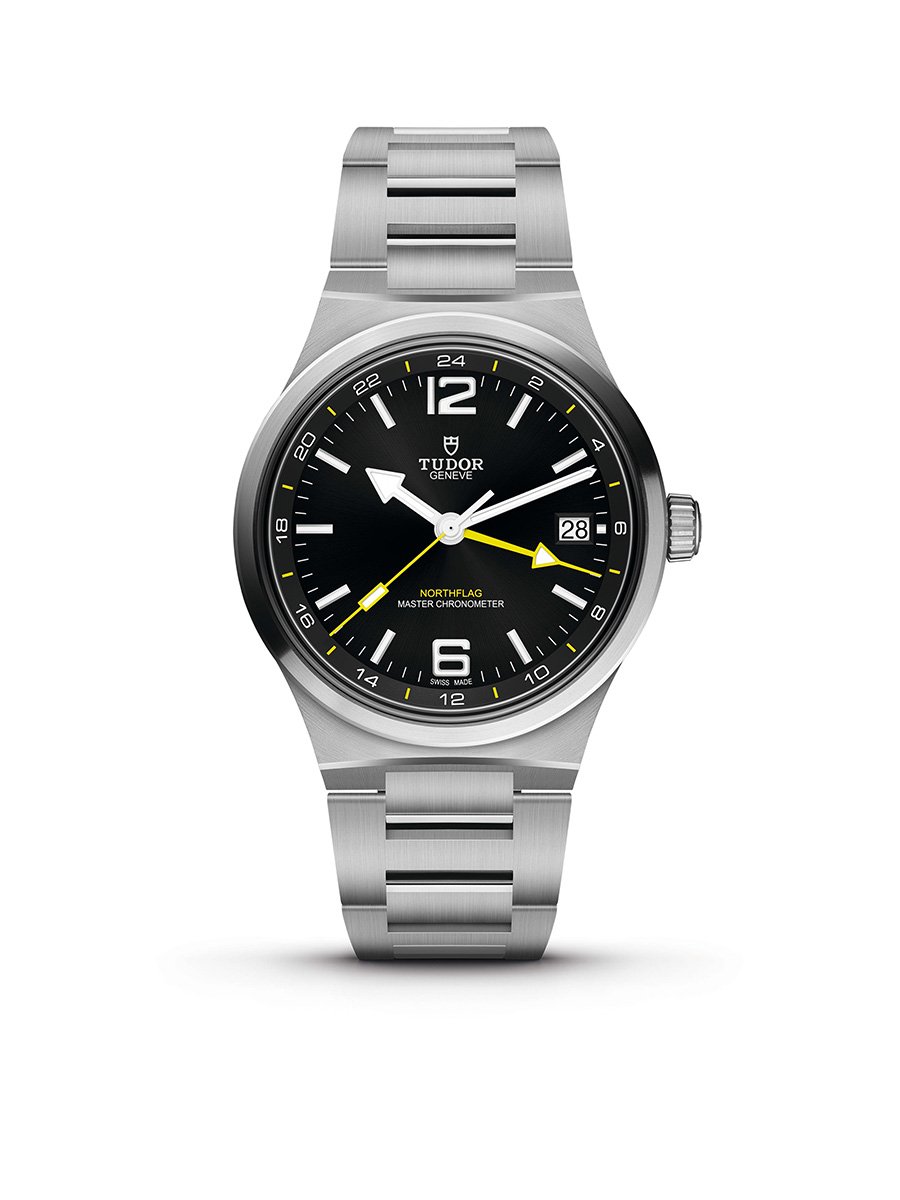 Tudor Northflag 9140G1A0U: Frontansicht Edelstahluhr