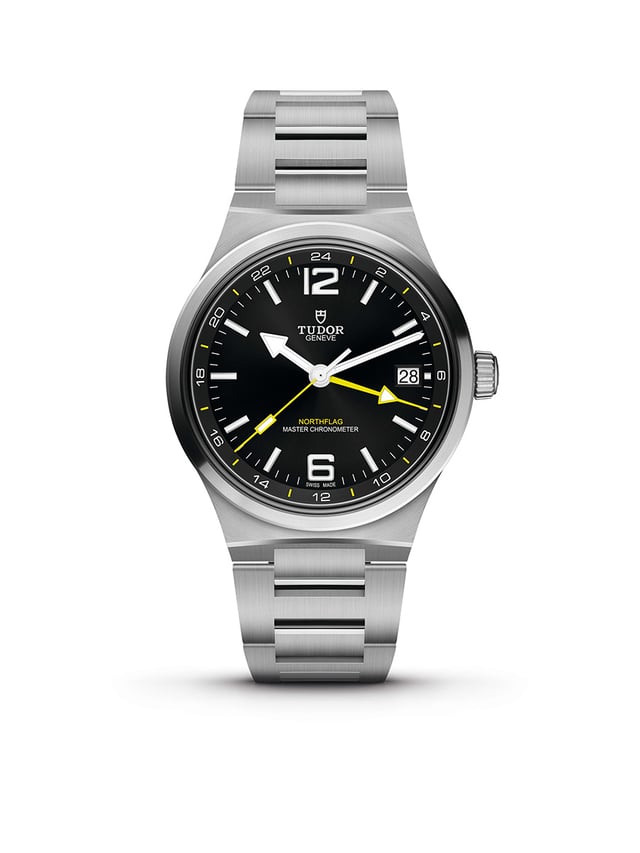 Tudor Northflag 9140G1A0U: Frontansicht Edelstahluhr