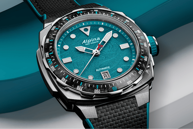 Alpina Seastrong Diver Extreme Automatic, farbenfrohe Sportuhr mit Automatikwerk