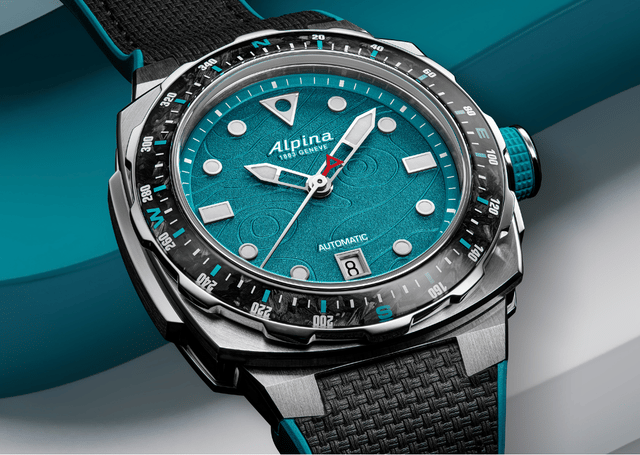 Alpina Seastrong Diver Extreme Automatic, farbenfrohe Sportuhr mit Automatikwerk