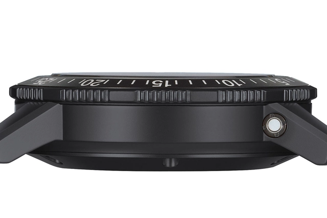 Sinn EZM 3 S Seitenansicht links mit Trockenhaltekapsel