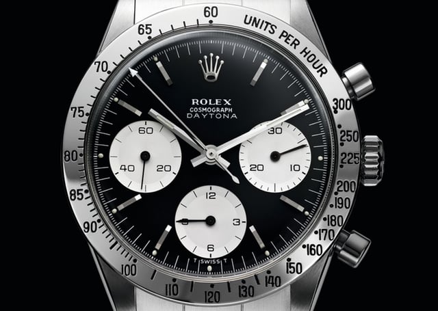 Rolex Daytona, Vintage-Chronograph aus Edelstahl