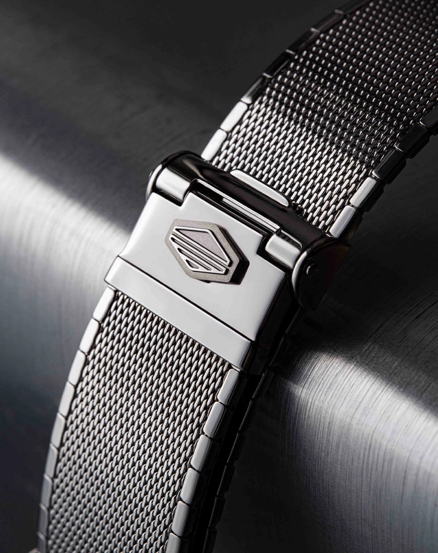 Expedition-Armband, verstellbares Edelstahlband für Automatikuhren