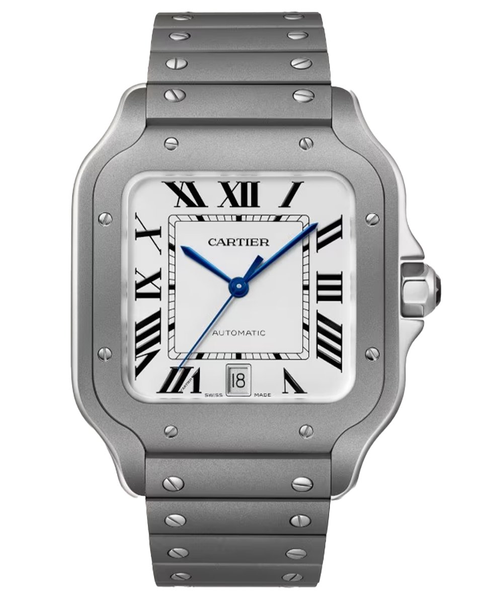 Die CartierSantos de Cartier, Front