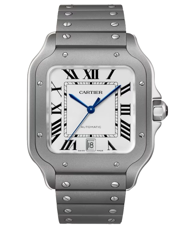 Cartier – Santos de Cartier, Titanuhr mit Automatikwerk