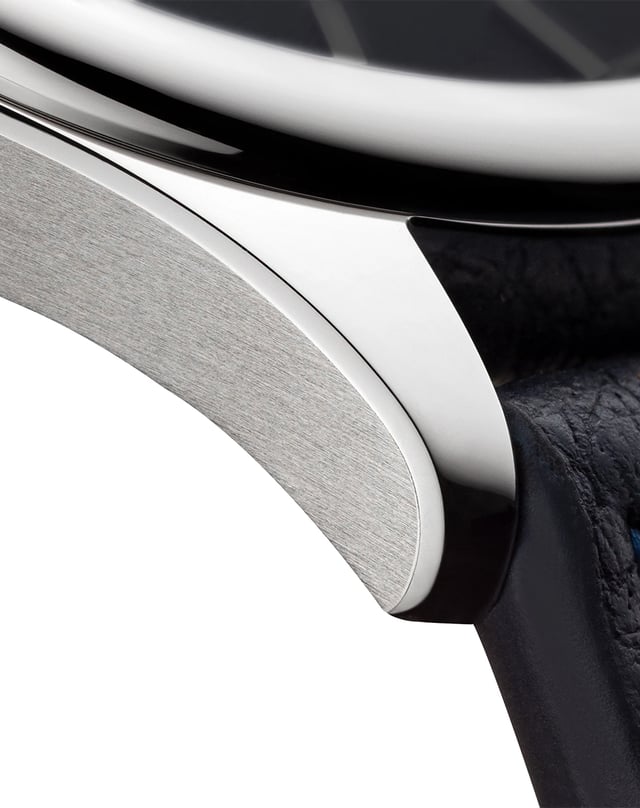 DUG – Purist Typ 2 California Dial, elegante Edelstahluhr aus Glashütte mit Automatikwerk und Lederband