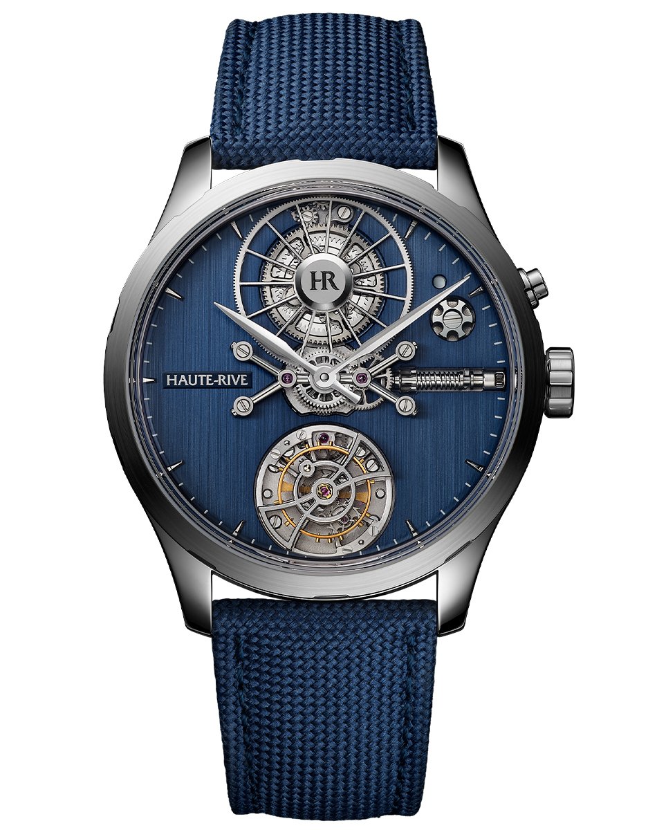 Haute-Rive Honoris Strato, Edelstahluhr mit Manufakturkaliber und Tourbillon