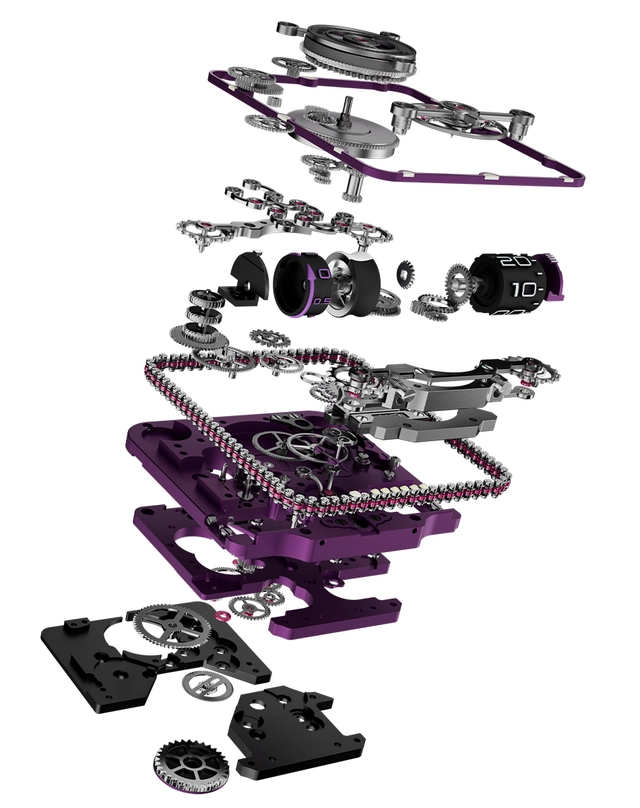 Behrens X Vianney Halter – Master Colection KWH, Luxusuhr aus Gold mit Handaufzugskaliber