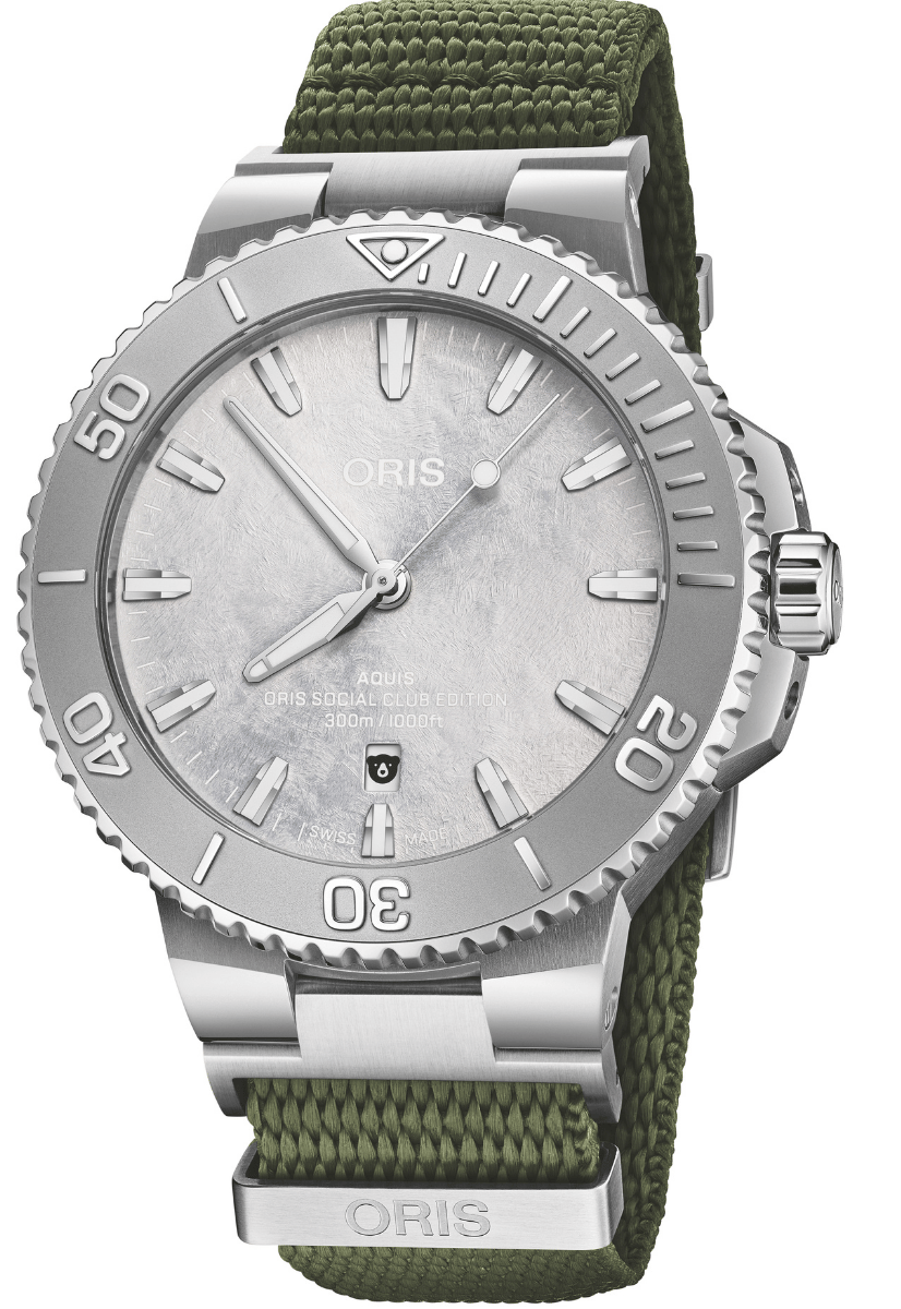 Oris – Social Club Edition II, robuste Edelstahluhr mit Automatikkaliber