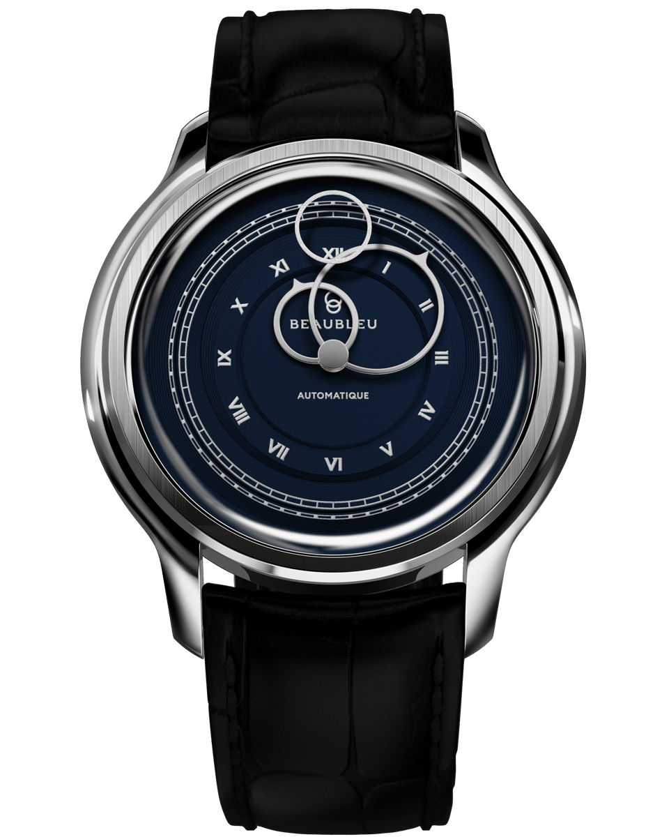 Beaubleu × Monnaie de Paris: La Pièce N°1 mit römischen Ziffern in der Farbvariante Empire Blue